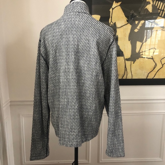 Billy Reid Alister Jacket Button Blk Wht Texture L - Picture 7 of 12